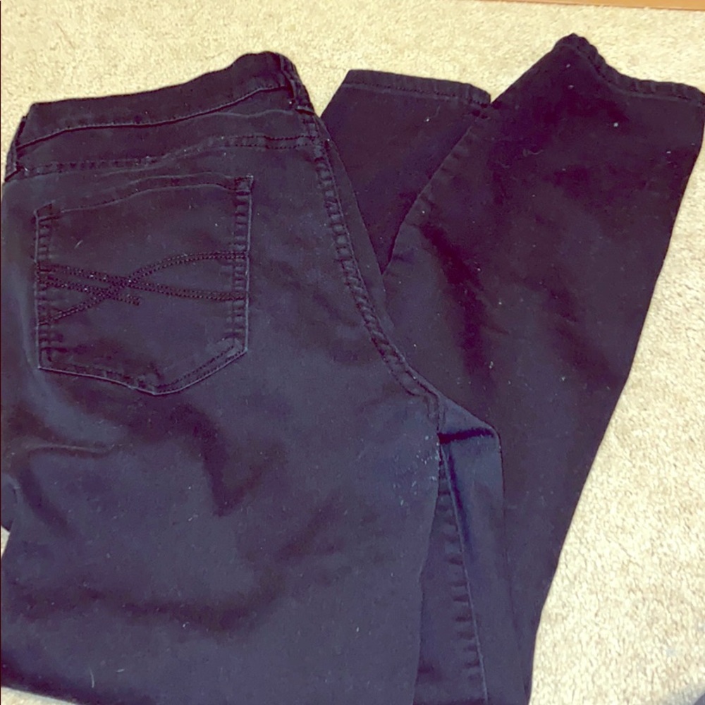 Black high waisted jeggings